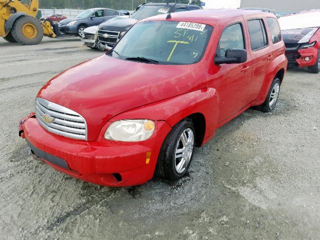 3GNBAADB9AS501283 - 2010 CHEVROLET HHR LS 红色 照片 2