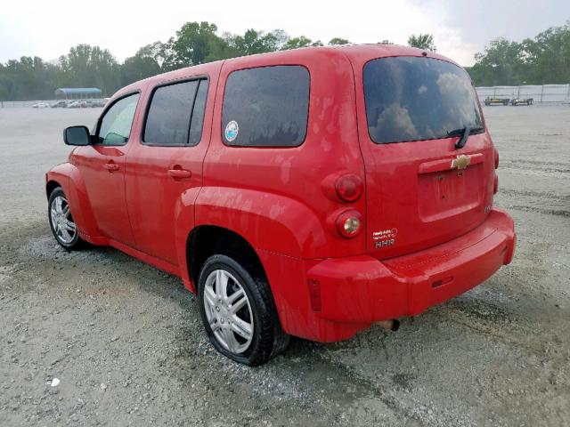 3GNBAADB9AS501283 - 2010 CHEVROLET HHR LS 红色 照片 3