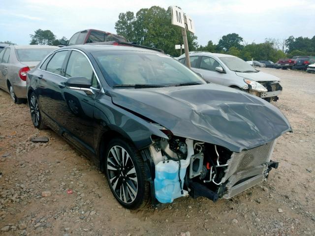 3LN6L5LU8JR607645 - 2018 LINCOLN MKZ HYBRID GRAY photo 1