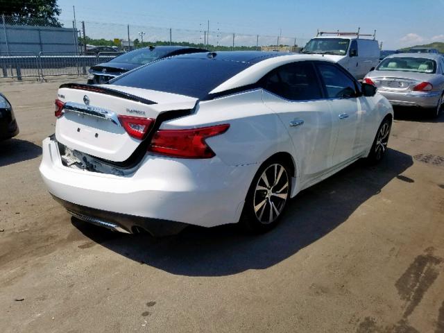 1N4AA6AP1HC378649 - 2017 NISSAN MAXIMA 3.5 WHITE photo 4