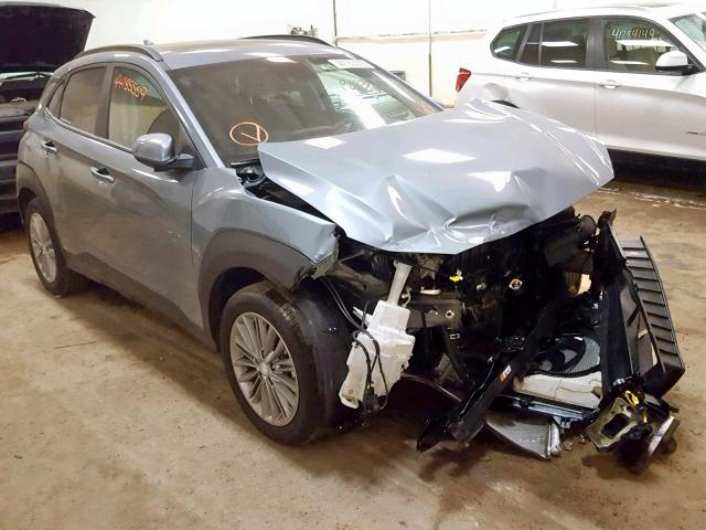 KM8K6CAA5KU319868 - 2019 HYUNDAI KONA SEL SILVER photo 1