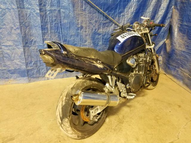 JS1GV77A422101843 - 2002 SUZUKI GSF1200 BA BLUE photo 4