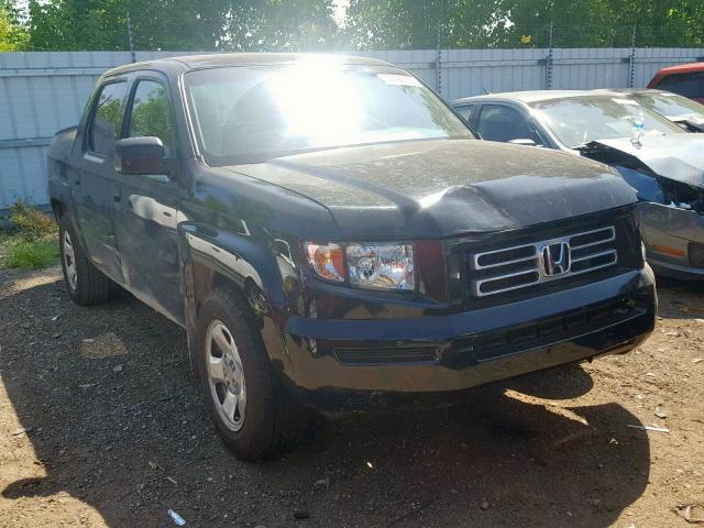 2HJYK16428H000016 - 2008 HONDA RIDGELINE BLACK photo 1