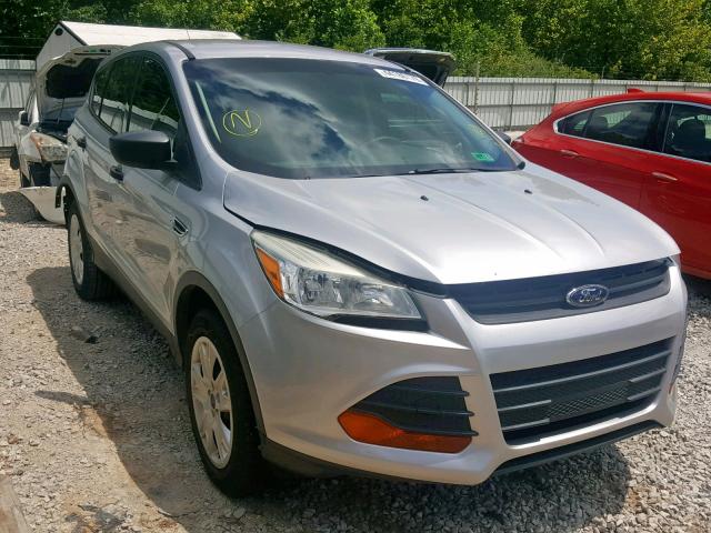 1FMCU0F70DUA16568 - 2013 FORD ESCAPE S SILVER photo 1