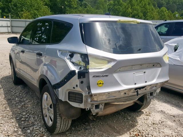 1FMCU0F70DUA16568 - 2013 FORD ESCAPE S SILVER photo 3