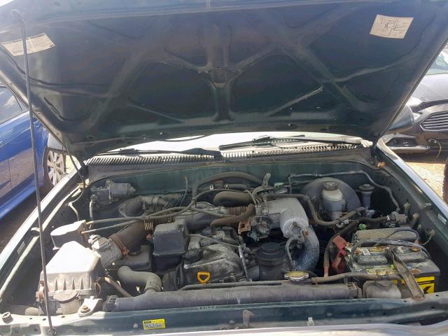 5TEPM62N02Z897919 - 2002 TOYOTA TACOMA GREEN photo 7