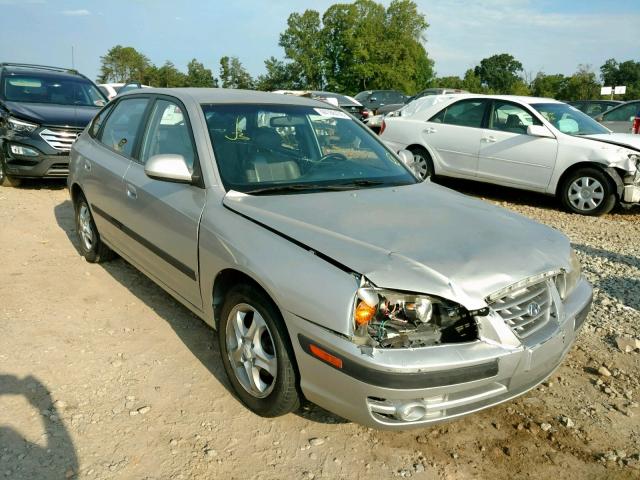 KMHDN56D45U137528 - 2005 HYUNDAI ELANTRA GL GRAY photo 1