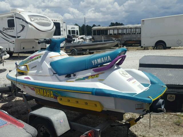 2653C696 - 1996 YAMAHA WAVERUNNER WHITE photo 3