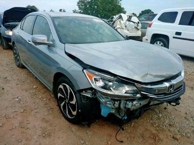 1HGCR3F84HA031938 - 2017 HONDA ACCORD EXL SILVER photo 1