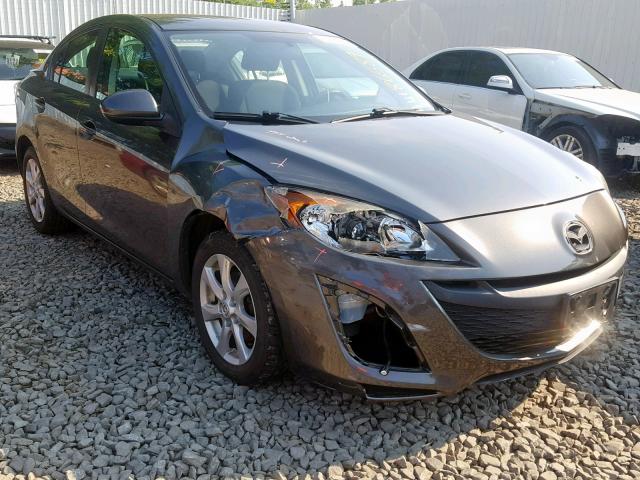 JM1BL1VG5B1407045 - 2011 MAZDA 3 I GRAY photo 1