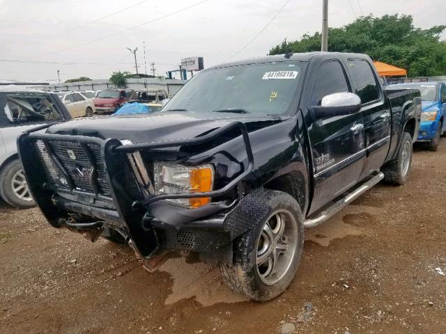 3GTEC23099G193472 - 2009 GMC SIERRA C15 BLACK photo 2