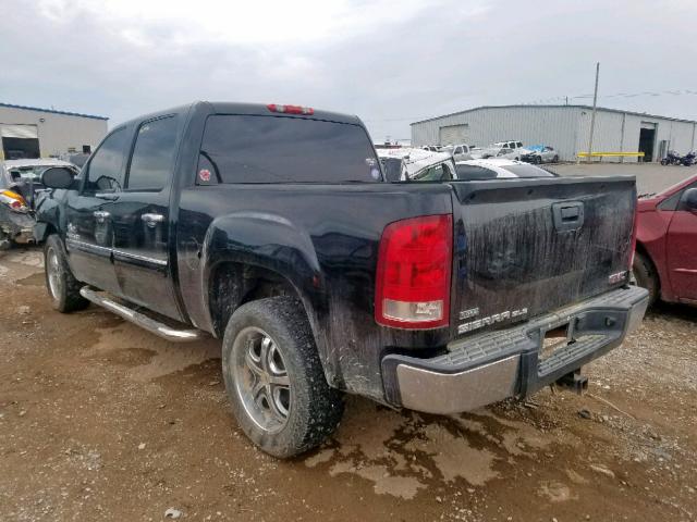 3GTEC23099G193472 - 2009 GMC SIERRA C15 BLACK photo 3