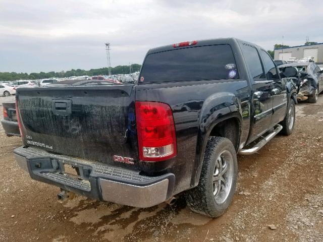 3GTEC23099G193472 - 2009 GMC SIERRA C15 BLACK photo 4