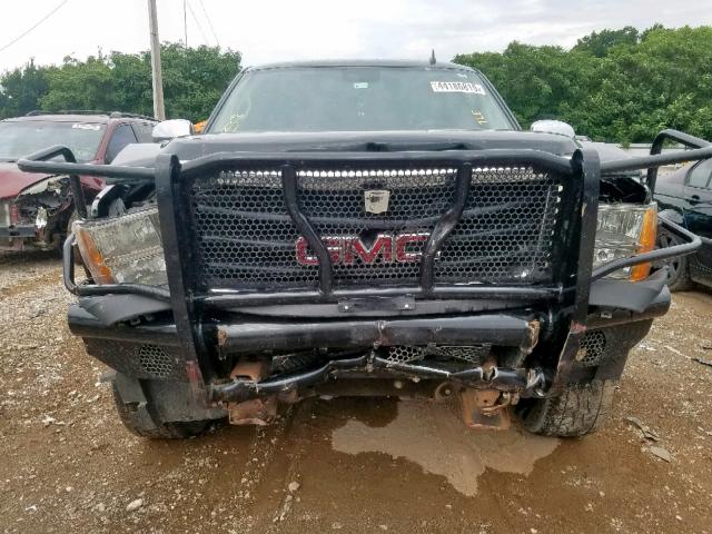 3GTEC23099G193472 - 2009 GMC SIERRA C15 BLACK photo 9