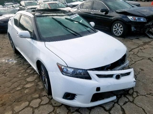 JTKJF5C75D3059048 - 2013 TOYOTA SCION TC თეთრი ფოტო 1