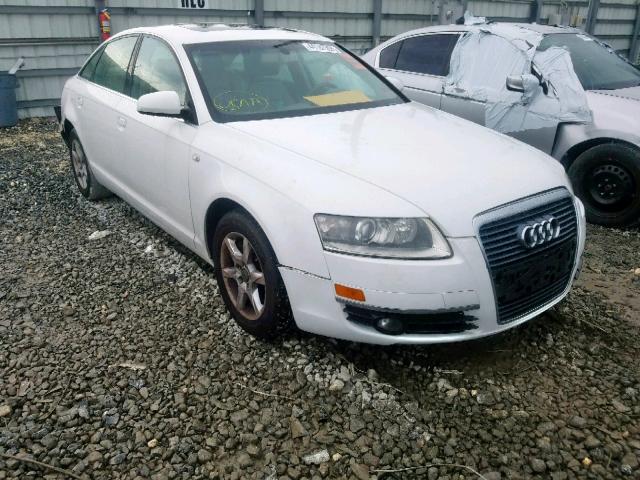 WAUAH74F07N099157 - 2007 AUDI A6 3.2 WHITE photo 1