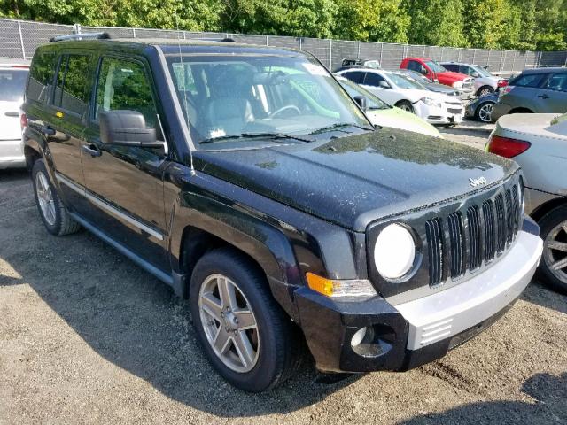 1J8FF48W28D708479 - 2008 JEEP PATRIOT LI BLACK photo 1