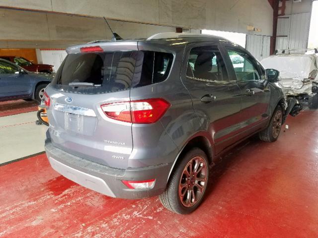 MAJ6P1WLXJC181403 - 2018 FORD ECOSPORT T CHARCOAL photo 4