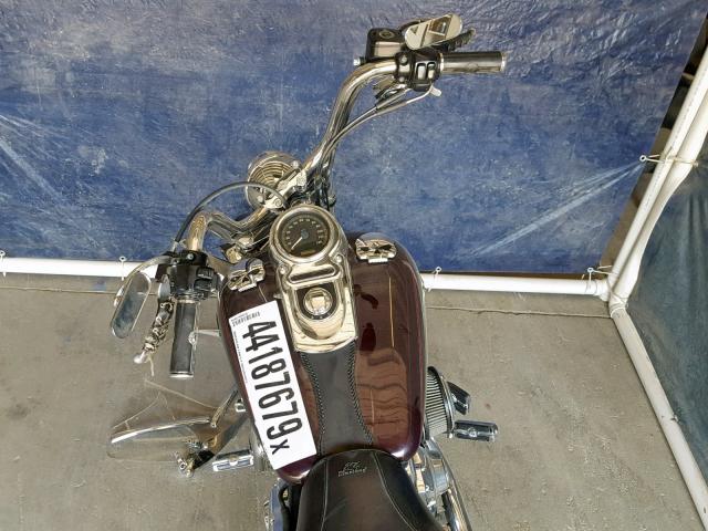 1HD1GPW155K313273 - 2005 HARLEY-DAVIDSON FXDWGI MAROON photo 5