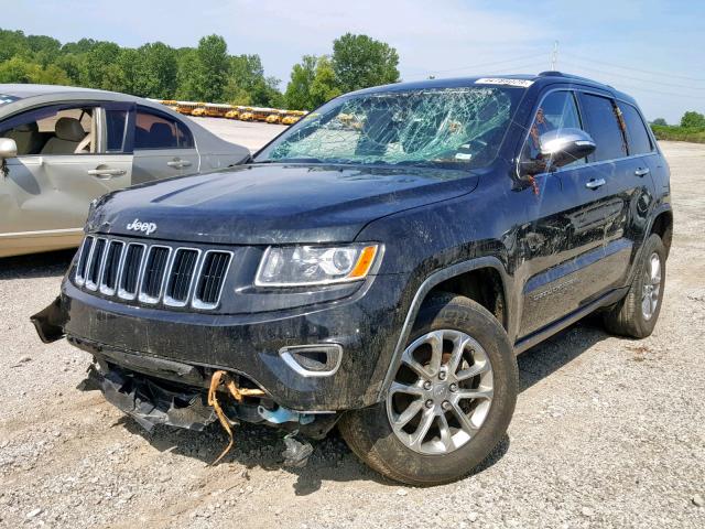 1C4RJFBG8GC366086 - 2016 JEEP GRAND CHER BLACK photo 2