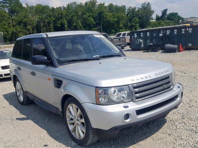 SALSK25488A120248 - 2008 LAND ROVER RANGE ROVE SILVER photo 1