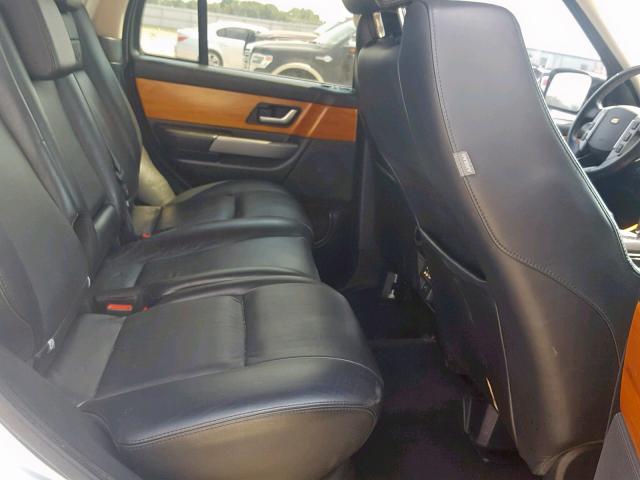 SALSK25488A120248 - 2008 LAND ROVER RANGE ROVE SILVER photo 6