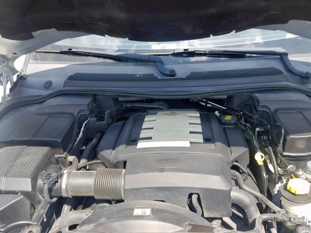 SALSK25488A120248 - 2008 LAND ROVER RANGE ROVE SILVER photo 7