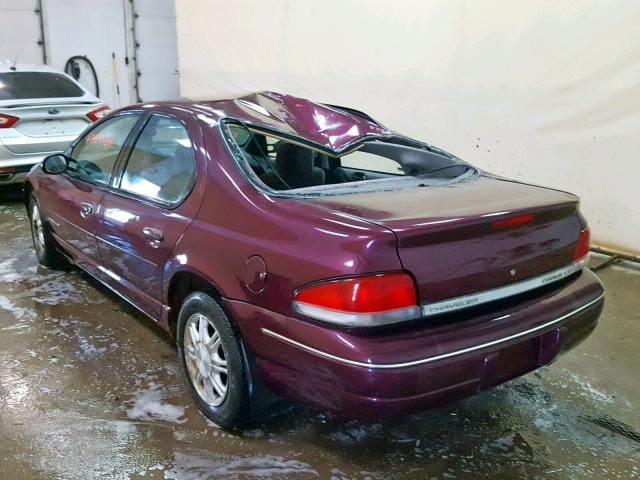 1C3EJ56H5WN119854 - 1998 CHRYSLER CIRRUS LXI PURPLE photo 3