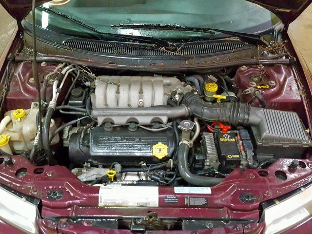 1C3EJ56H5WN119854 - 1998 CHRYSLER CIRRUS LXI PURPLE photo 7