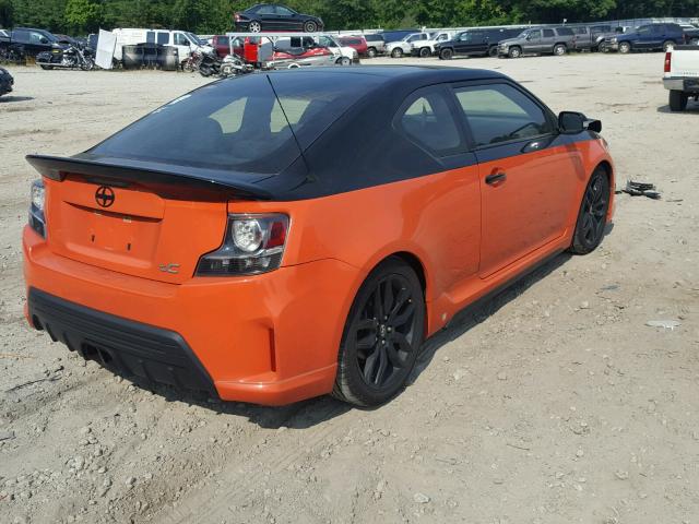 JTKJF5C71FJ006040 - 2015 TOYOTA SCION TC 橙色 照片 4