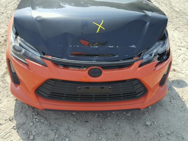 JTKJF5C71FJ006040 - 2015 TOYOTA SCION TC 橙色 照片 7