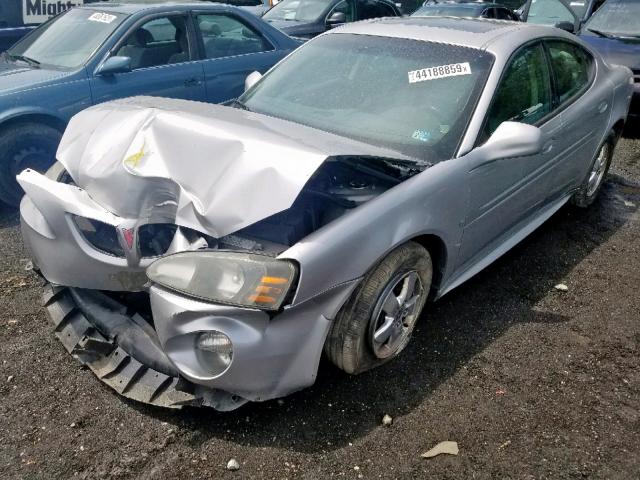 2G2WP552461146156 - 2006 PONTIAC GRAND PRIX SILVER photo 2