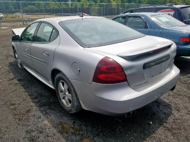 2G2WP552461146156 - 2006 PONTIAC GRAND PRIX SILVER photo 3