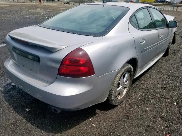2G2WP552461146156 - 2006 PONTIAC GRAND PRIX SILVER photo 4
