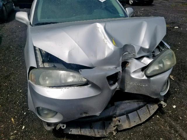 2G2WP552461146156 - 2006 PONTIAC GRAND PRIX SILVER photo 9