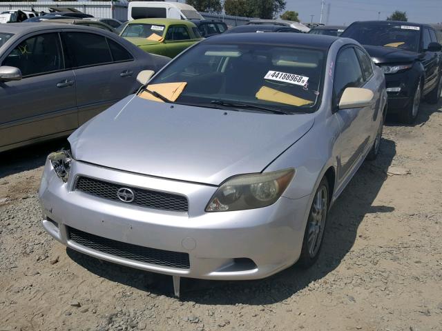JTKDE177370147069 - 2007 TOYOTA SCION TC 银色 照片 2
