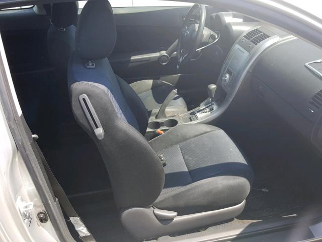 JTKDE177370147069 - 2007 TOYOTA SCION TC 银色 照片 5