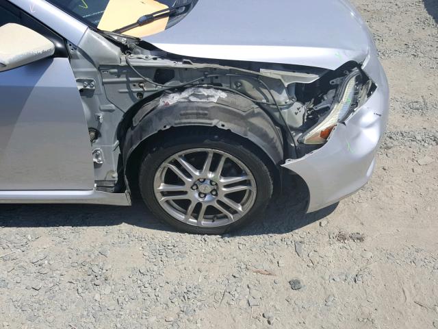 JTKDE177370147069 - 2007 TOYOTA SCION TC 银色 照片 9