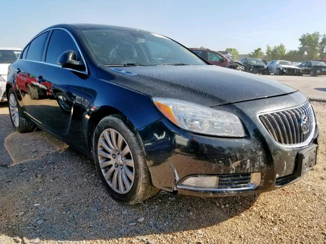 2G4GS5EK0C9153323 - 2012 BUICK REGAL PREM BLACK photo 1