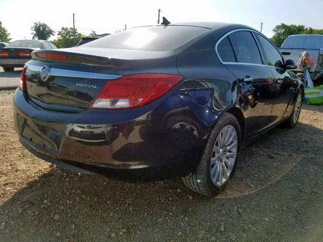 2G4GS5EK0C9153323 - 2012 BUICK REGAL PREM BLACK photo 4