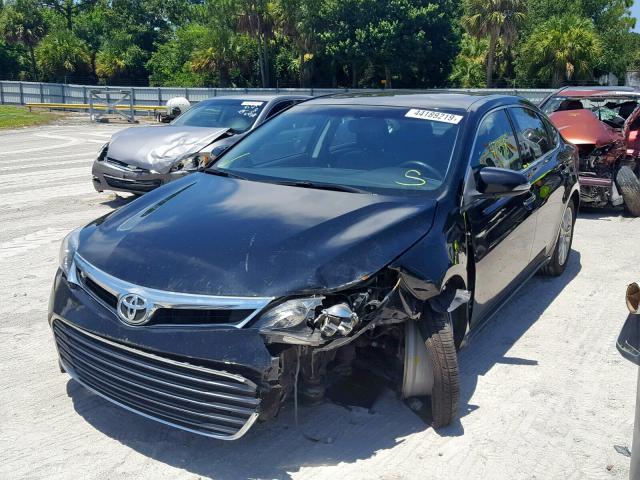 4T1BK1EB9DU033415 - 2013 TOYOTA AVALON BAS BLACK photo 2