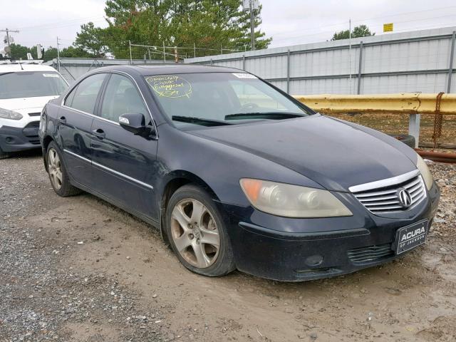 JH4KB16515C000847 - 2005 ACURA RL BLACK photo 1