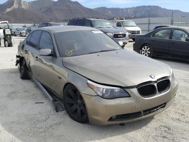 WBANE53566CK81799 - 2006 BMW 525 I GREEN photo 1