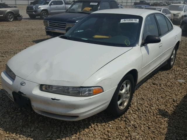1G3WH52K6XF346446 - 1999 OLDSMOBILE INTRIGUE G WHITE photo 2