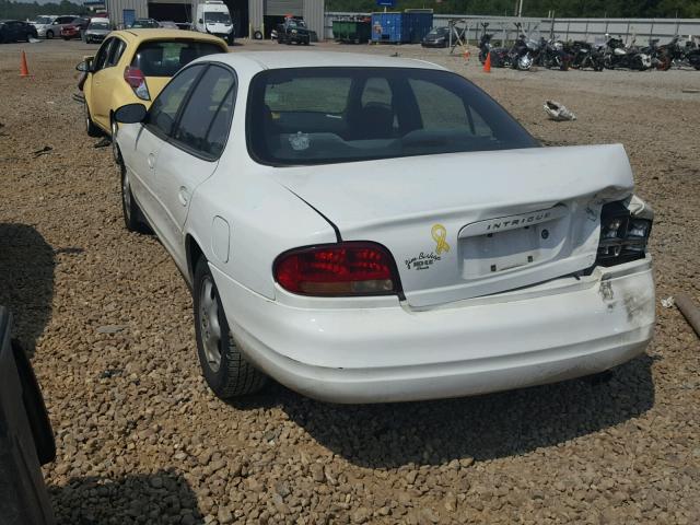 1G3WH52K6XF346446 - 1999 OLDSMOBILE INTRIGUE G WHITE photo 3