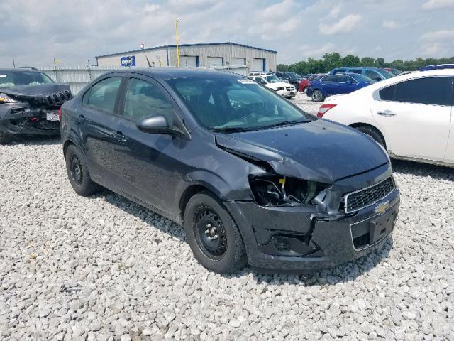 1G1JA5SH1D4217422 - 2013 CHEVROLET SONIC LS 灰色 照片 1