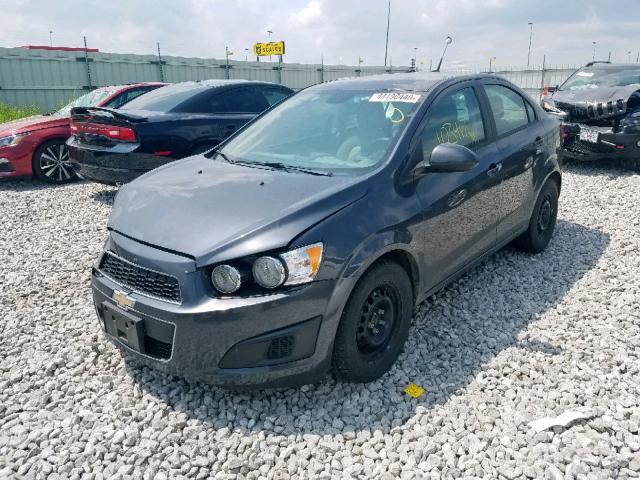 1G1JA5SH1D4217422 - 2013 CHEVROLET SONIC LS 灰色 照片 2