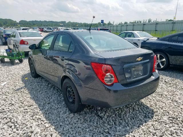 1G1JA5SH1D4217422 - 2013 CHEVROLET SONIC LS 灰色 照片 3