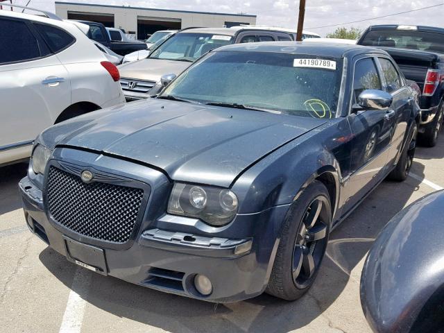 2C3KA73W17H670536 - 2007 CHRYSLER 300C SRT-8 CHARCOAL photo 2