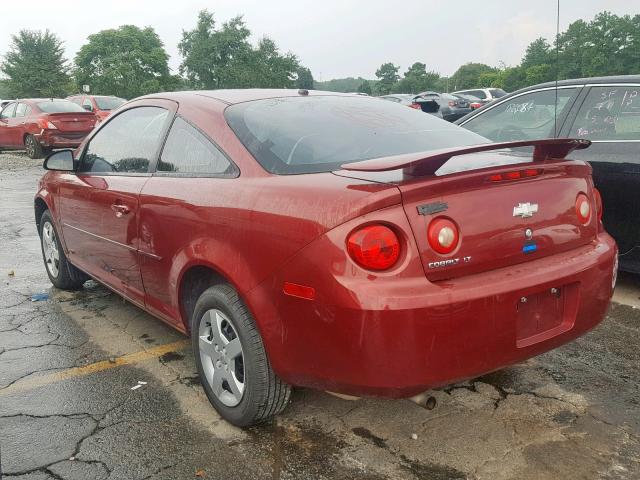 1G1AL18F387184582 - 2008 CHEVROLET COBALT LT RED photo 3